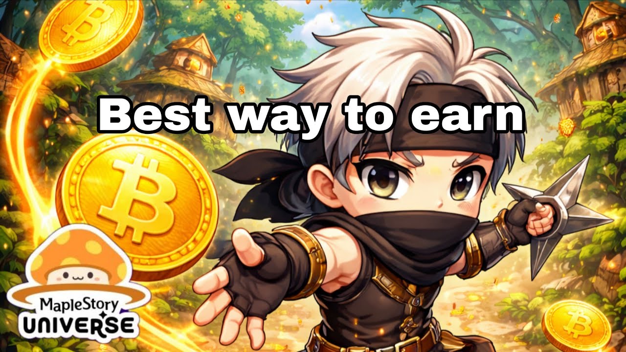 The BEST way to earn crypto playing Maplestory Universe