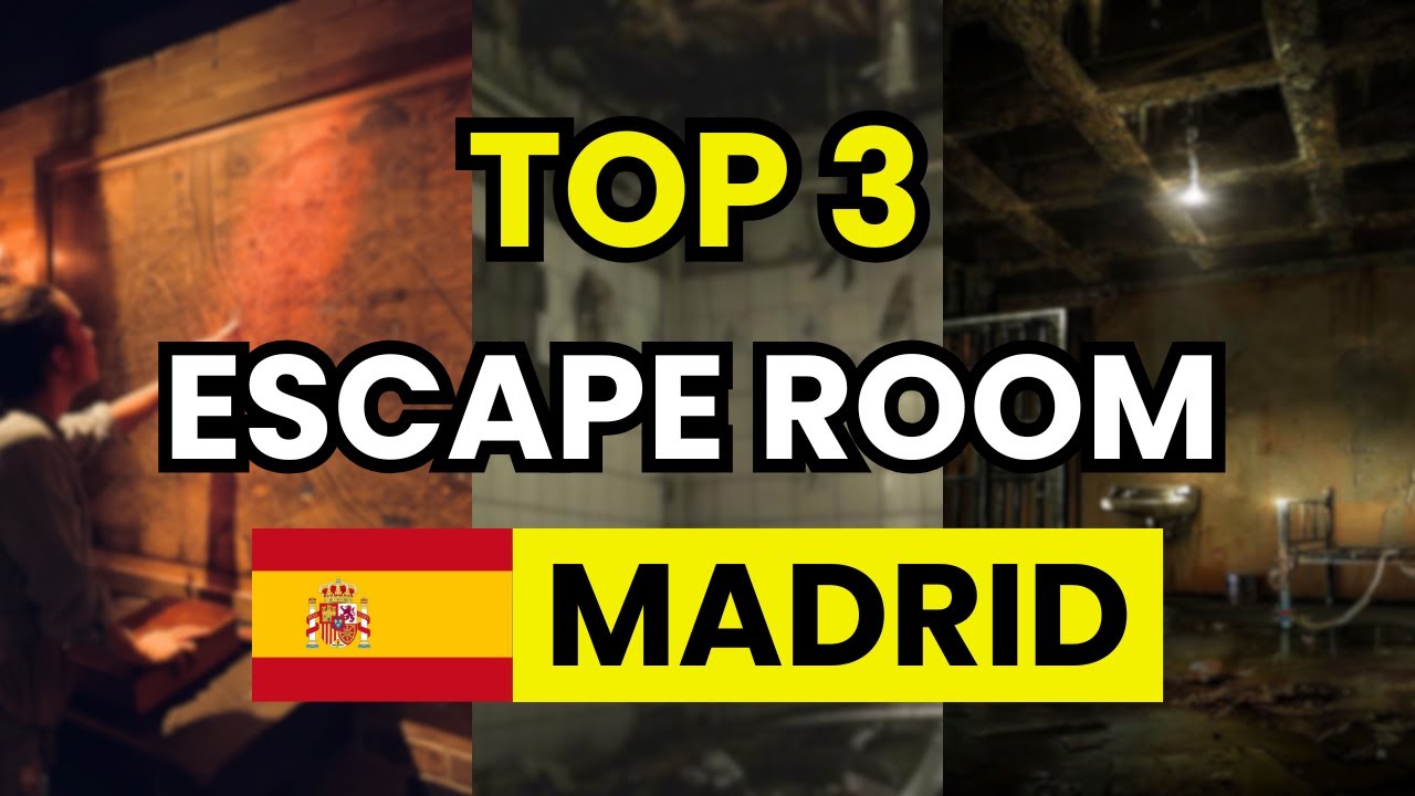 🥇 TOP 3 Mejores Escape Room en Madrid (Espa&ntilde;a)