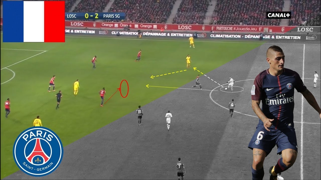 LE JEU DE PASSE DE MARCO VERRATTI