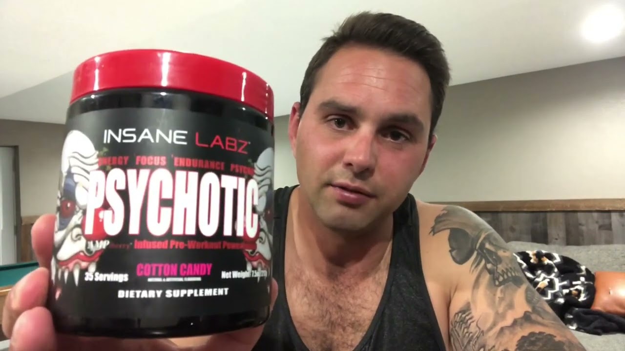 BEST pre-workout review of PSYCHOTIC by @InsaneLabz