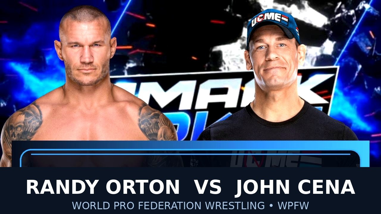 Столкновение легенд! Рэнди Ортон против Джона Сины – SmackDown | WPFW