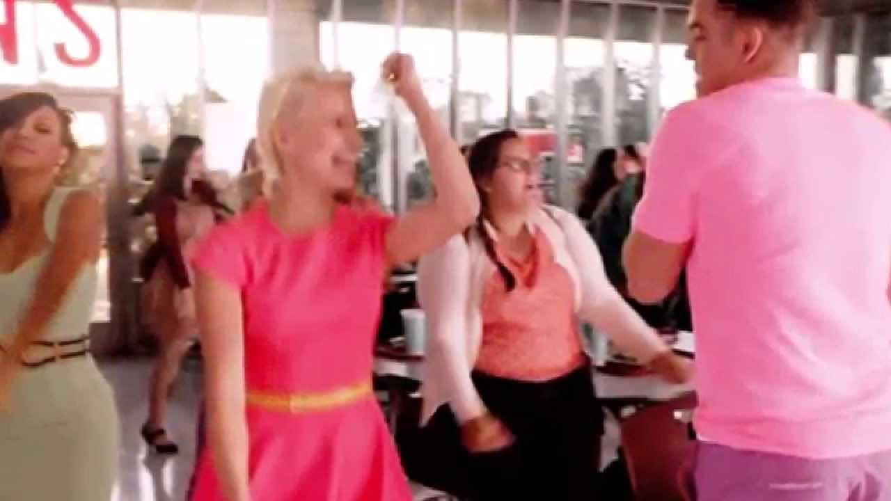 Take On Me (Glee Cast Version) - Lyrics HD