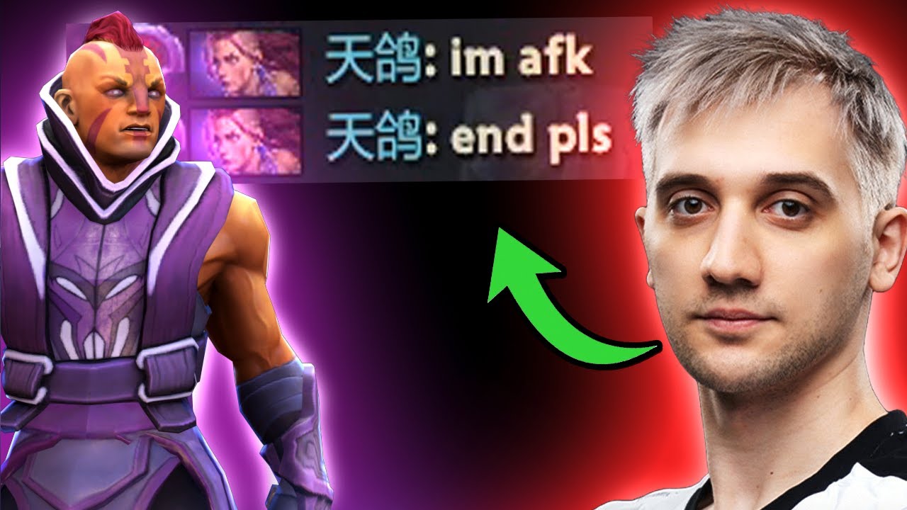 Arteezy Goes CRAZY After this Account Buyer RUINS His Game