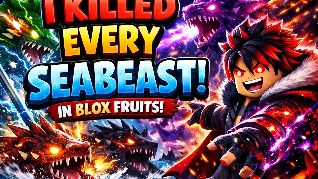 I KILLED EVERY SEA BEAST AND BECAME RICHEST#ROBLOX#BLOXFRUITS