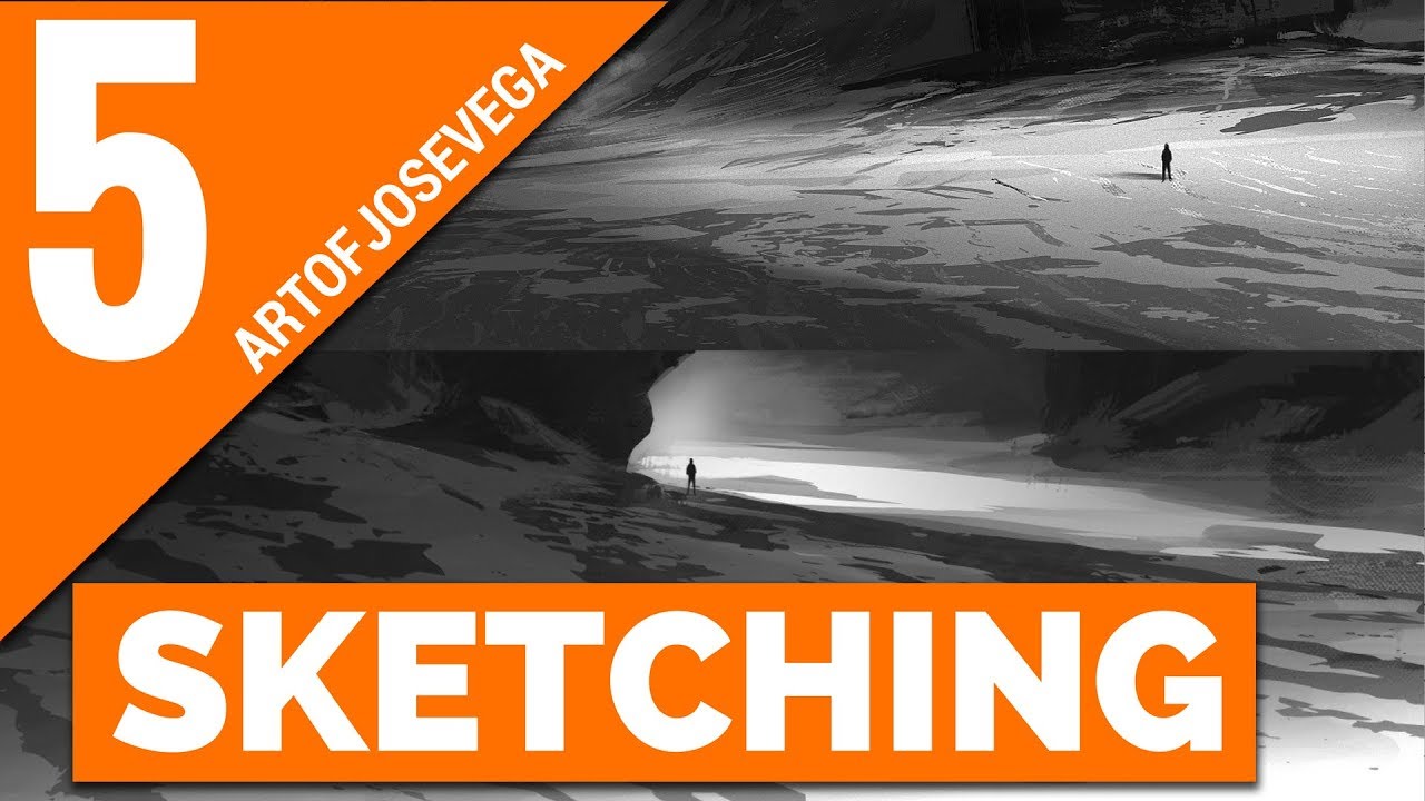 Sketching Techniques Using Custom Shapes And Brushes &ndash; Episode 5