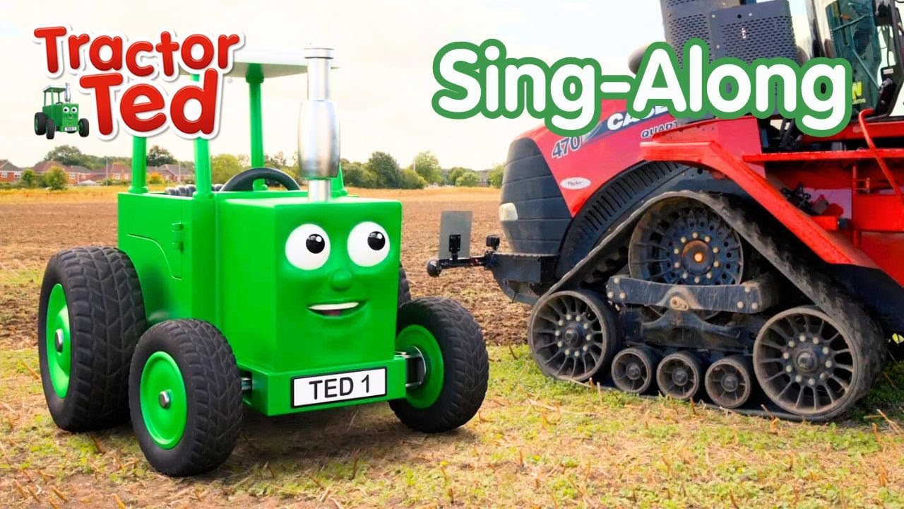 Tractor Ted Sing-Along 🎶 Caterpillar Tracks Song | Tractor Ted Official Channel