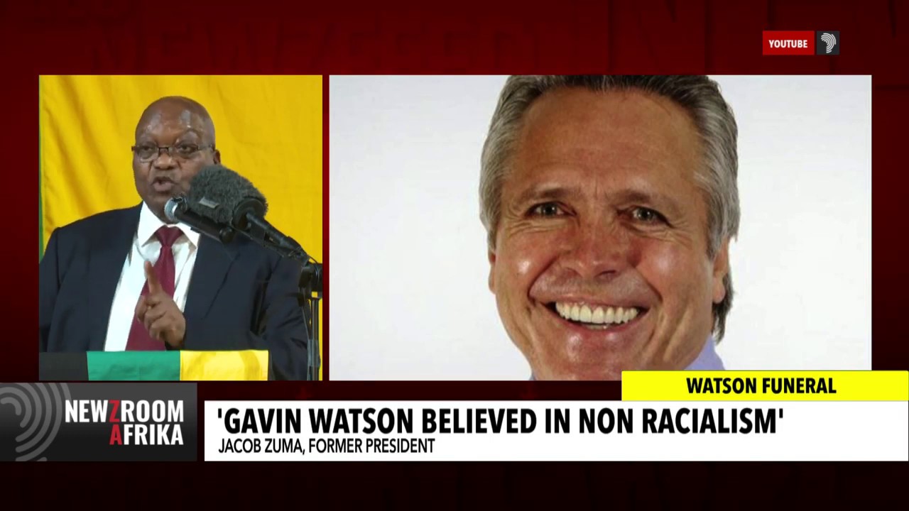 Former President, Jacob Zuma's tribute at Gavin Watson's Funeral | Part 3