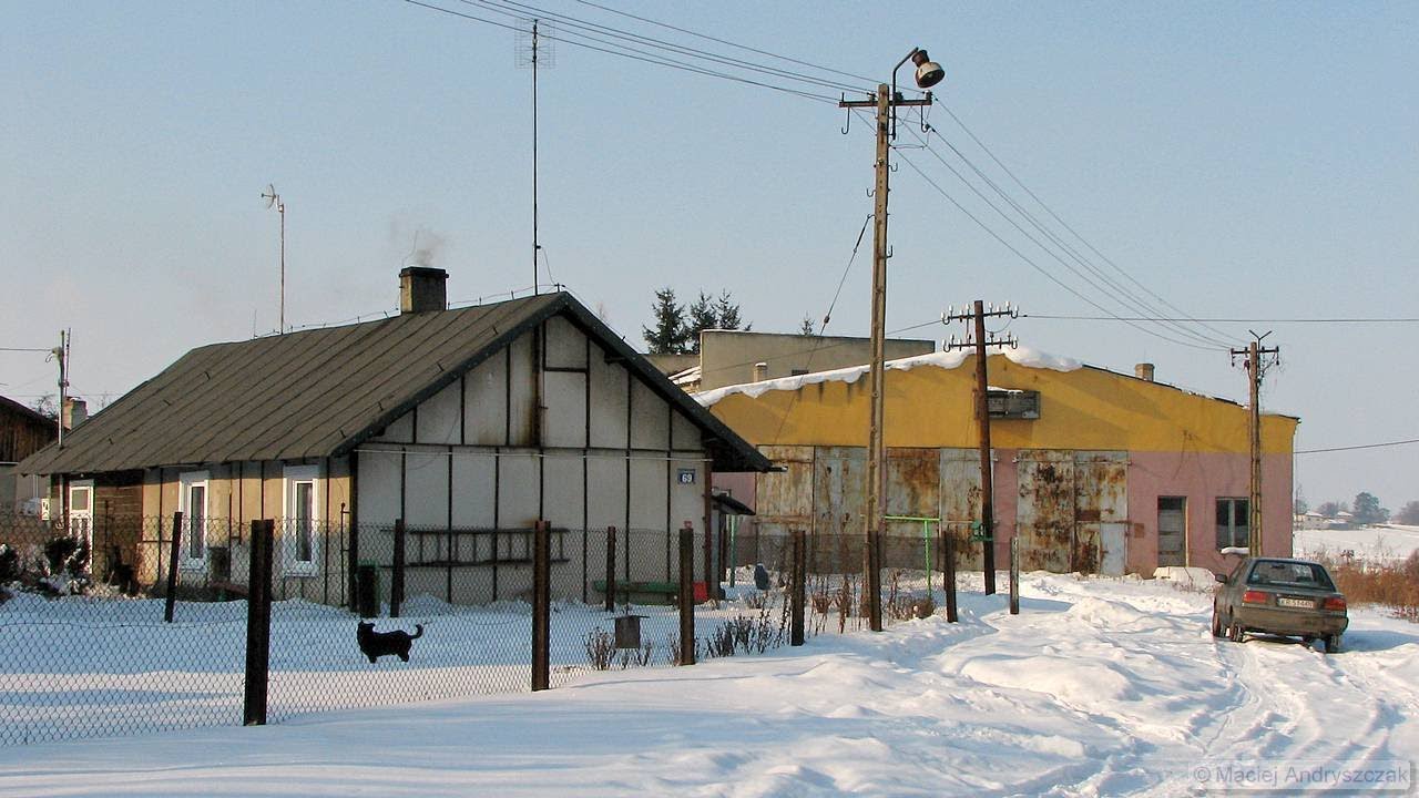 [20090221][EXPLO][JKD] W sercu dawnego wąskotorowego trójkąta w Charsznicy zimową porą