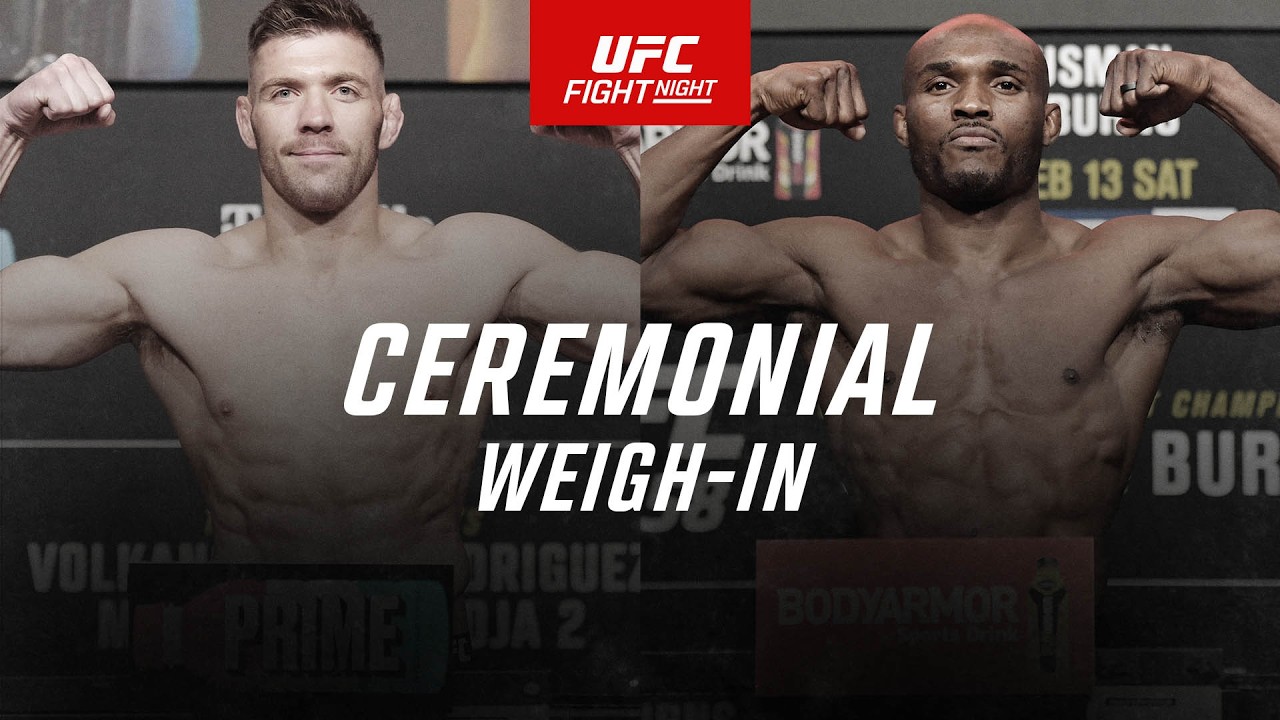 UFC Оклахома-Сити: Церемония взвешивания