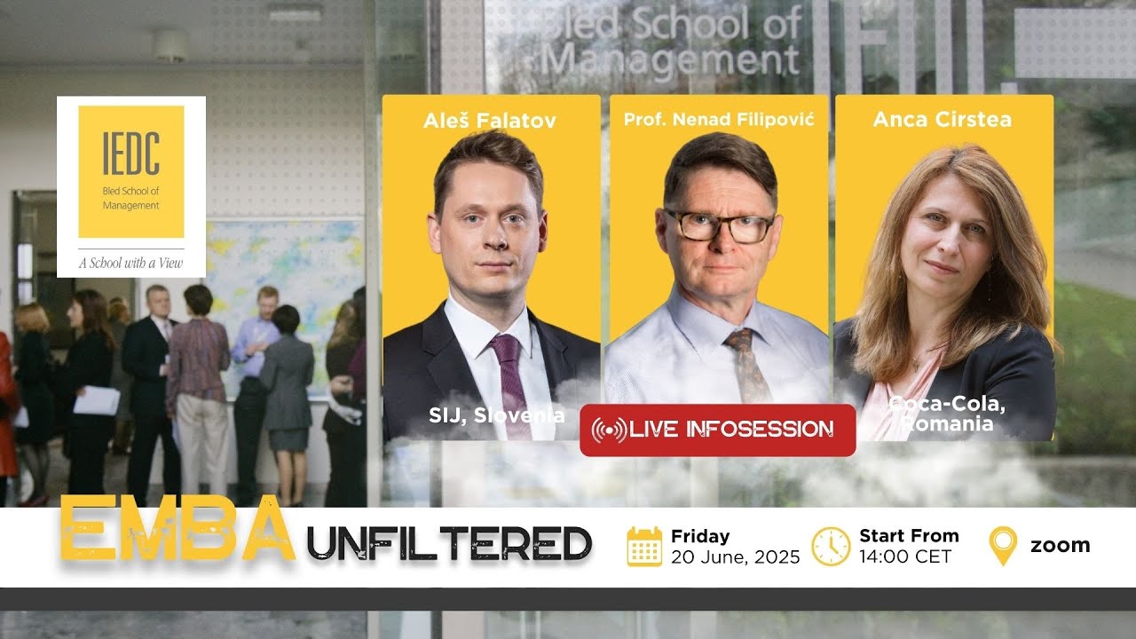 IEDC EMBA Infosession on June 20 2025
