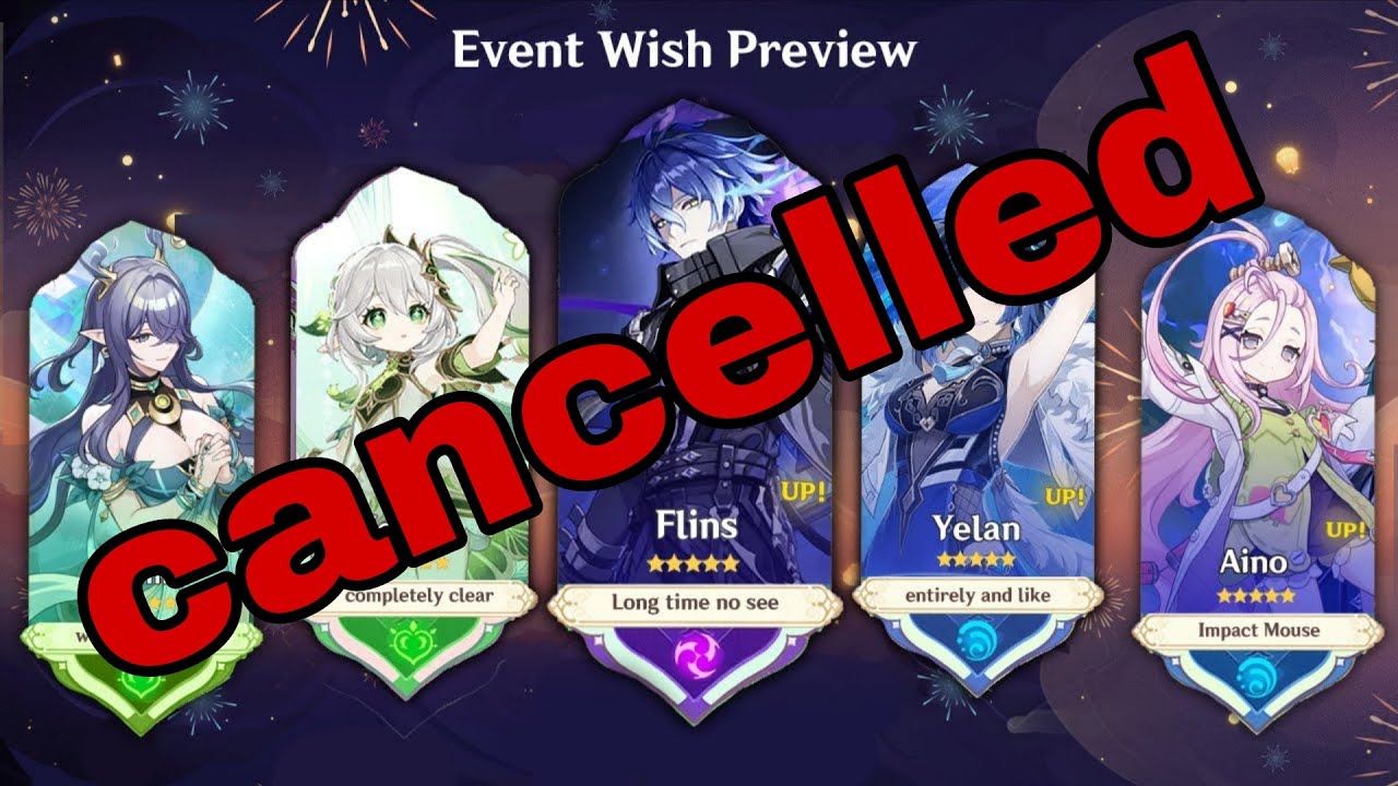 A major change in the 6.0 banners Genshin impact 6.0