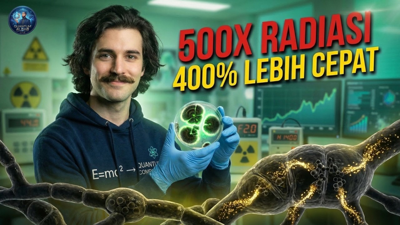 Jamur Chernobyl: 500X Radiasi, Bongkar 400% Lebih