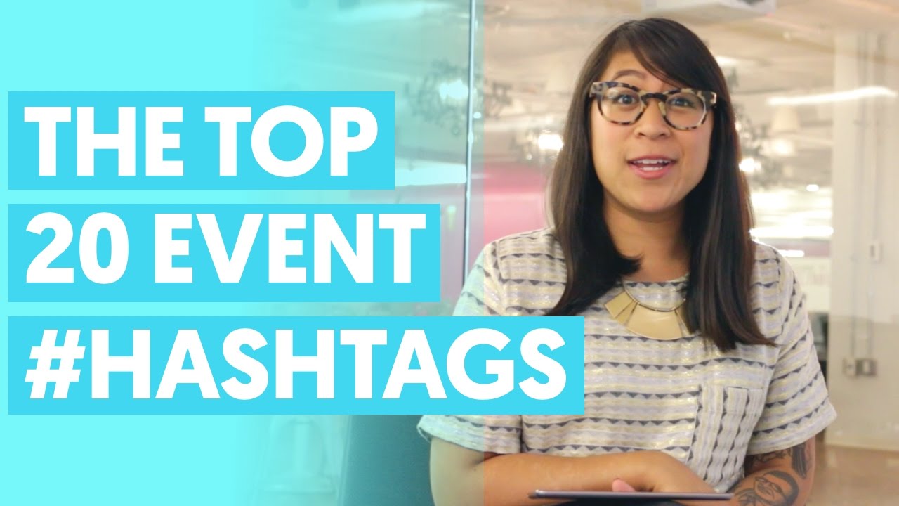 20 Event and Hospitality Hashtags You Need to Know