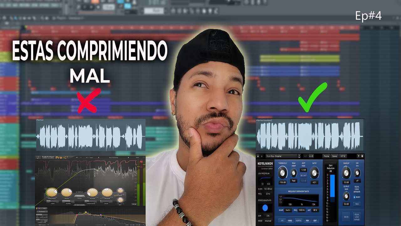 ✅NECESITAS Estos 3 TRUCOS para COMPRIMIR Tus VOCES - como mezclar voces de reggaeton  Ep #4