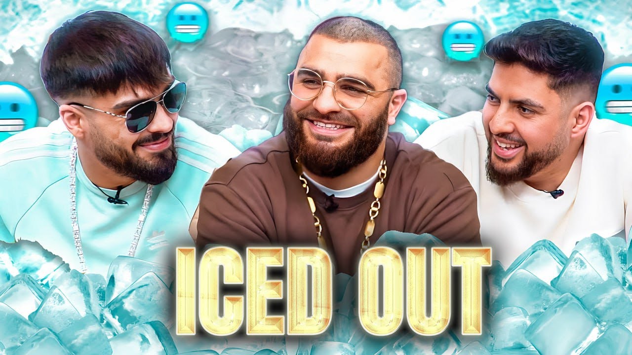Halbieren SONST draußen EIS-BADEN ❄️ ⎮ mit Ghazi - Challenge sein Vater