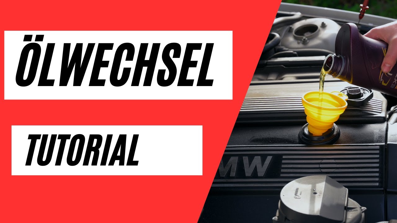 Ölwechsel Anleitung/tutorial BMW E46/M54