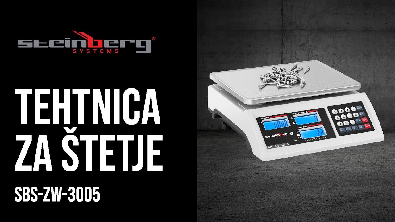 Tehtnica za &scaron;tetje Steinberg Systems SBS-ZW-3005 | Predstavitev izdelka 10030501