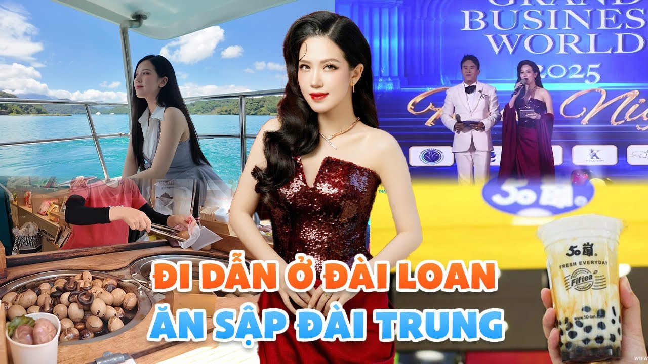 VLOG DẪN EVENT Ở ĐÀI LOAN: MC ÉN BẠC THU HÀ VÀ CHUYẾN CÔNG TÁC VUI VẺ