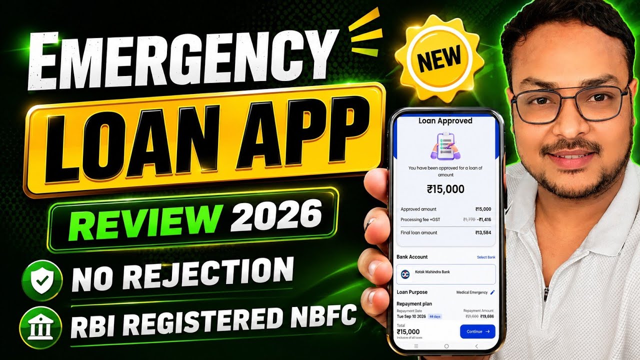 Emergency Loan App for Low Cibil  | How to Get Loan with Low Cibil Score | Best Loan App 2026 |