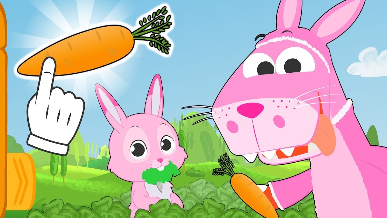 🐇 Aprende con Eddie cómo disfrazarte de conejo 🐇 Eddie el dinosaurio aprende sobre los conejos