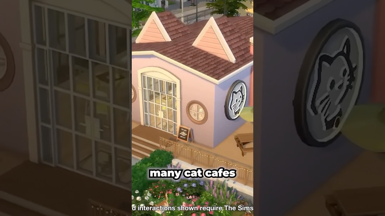 No More Pretending: We Can Finally Have a Real Cat Cafe in The Sims 4 Businesses & Hobbies