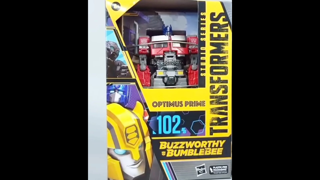 Transformers Buzzworthy Bumblebee Studio Series SS 102 Optimus Prime