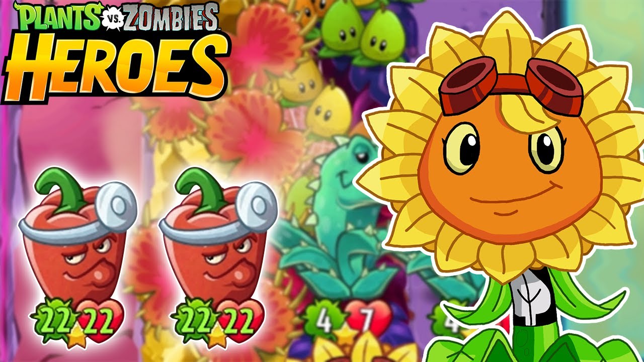 ¡¡UNA AUTÉNTICA LOCURA ESTE MAZO DE CURACIÓN!! | Plants vs. Zombies: Heroes