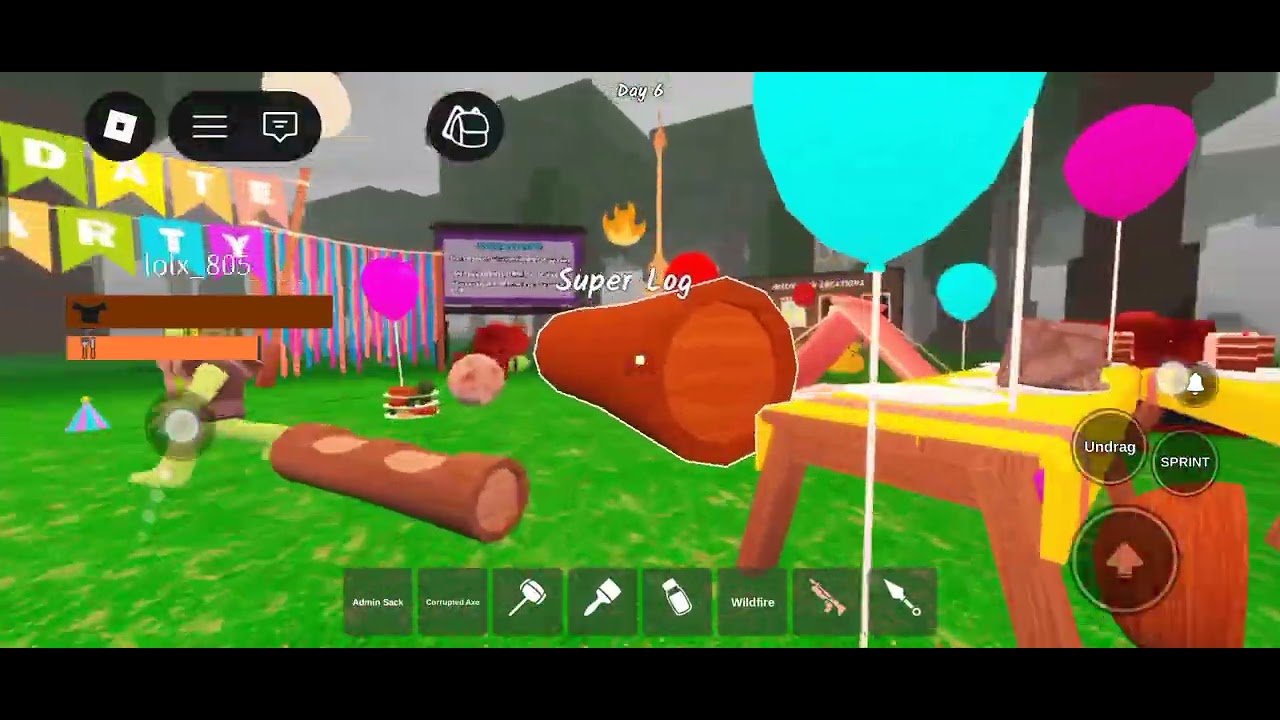 Playing 99 night in the forest 🏔️🏞️
