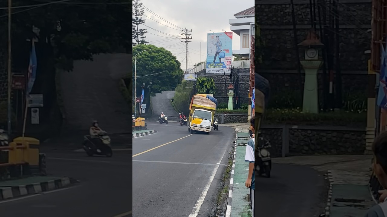 Truck Full oleng parah #doaibu #drivertruck #truckolengviral