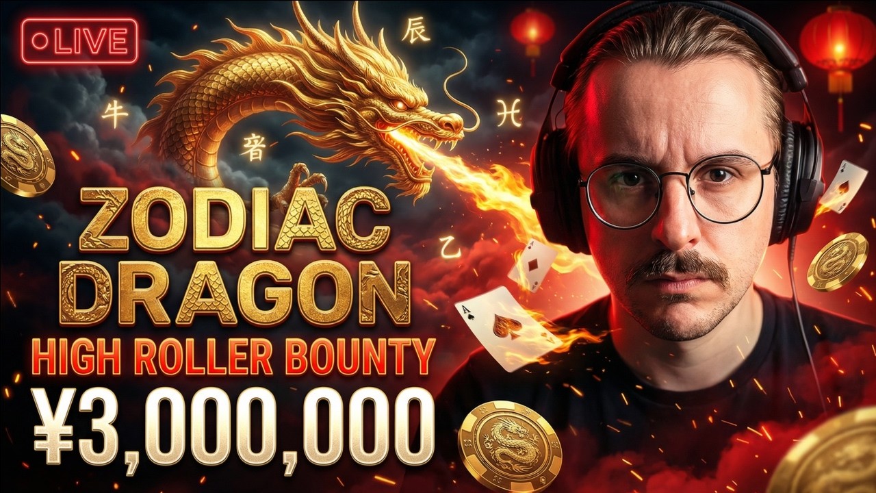 O DRAGAO ACORDOU - High Roller Bounty Day -  MID/HIGH STAKES !SV !WPT !hoje !ontem !lucrodoano