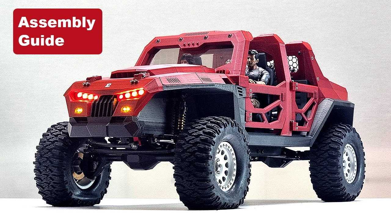 3D Printed DIY RC Car – ELTVS Mk1 Trail Assembly Manual