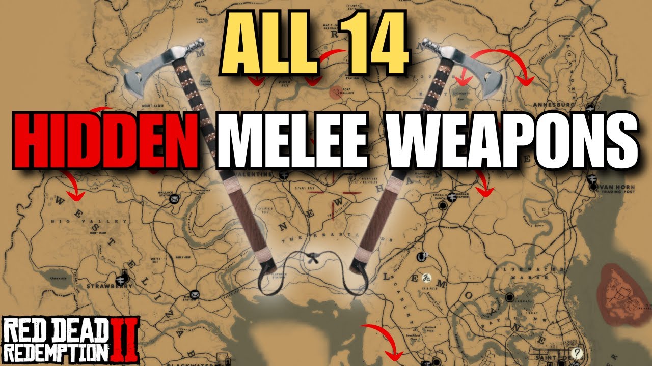 The Ultimate Guide to All 14 Melee Weapons in RDR2
