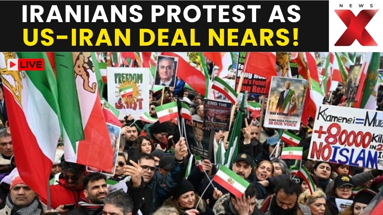 US-Iran talks LIVE | Geneva Explodes in Protest as US-Iran Nuclear Talks Begin