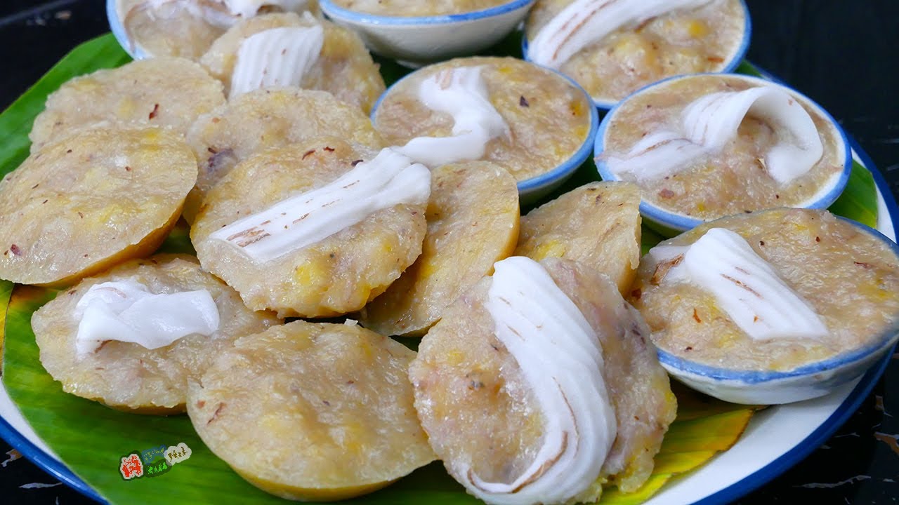 ขนมอร่อยในตำนาน สูตรลงตัว ขนมกล้วยโขลก ขนมขี้มือแม่ นุ่มละมุน หอมมันหวานนวลๆ กินแล้วอบอุ่นหัวใจ
