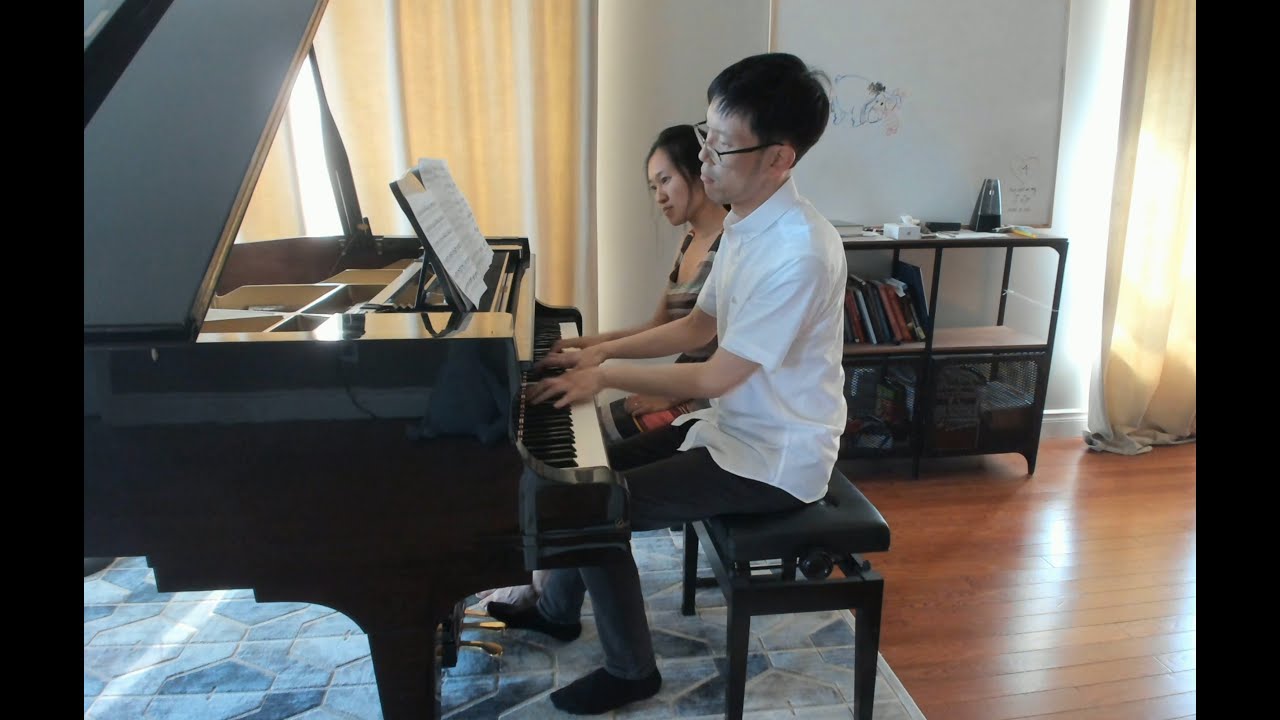 Schumann - Andante und Variationen, Op. 46 (Piano 4 hands version)