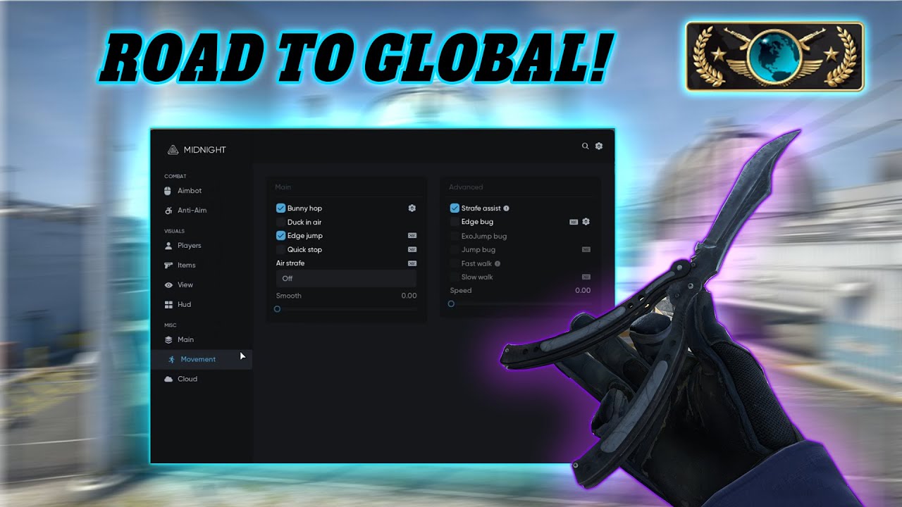 CSGO Legit Cheating In PRIME! | Road To Global EP1 (midnight)