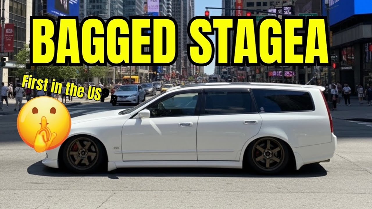 INSTALLING AIR SUSPENSION ON A JDM NISSAN STAGEA