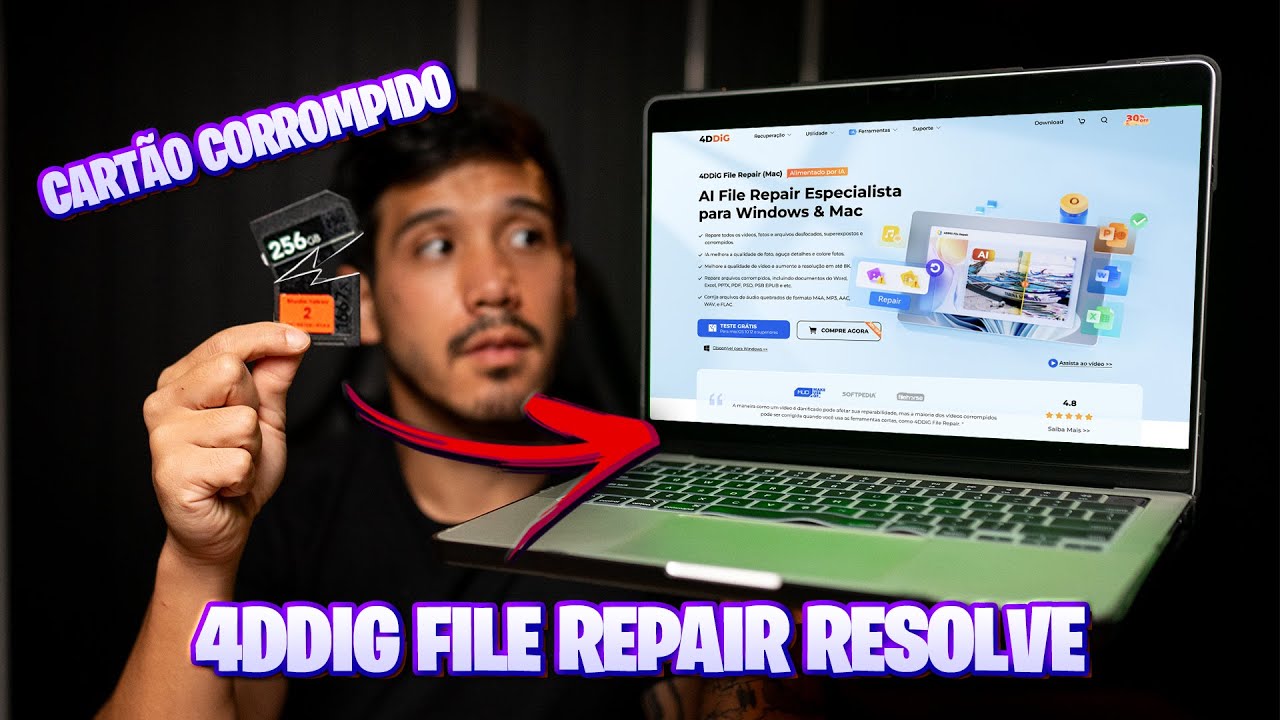 Recuperar V&iacute;deos Corrompidos! Solu&ccedil;&atilde;o para MP4, AVI, MOV, MKV e Muito Mais