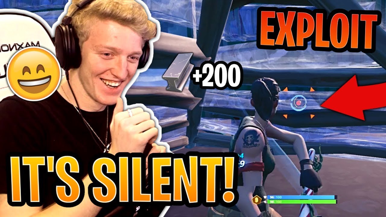 Tfue Shows New *SILENT & NO MOVEMENT* Safe Metal Farming Exploit! - Fortnite Best and Funny Moments