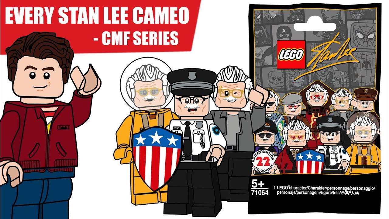 EVERY Stan Lee MCU Cameo LEGO CMF Series