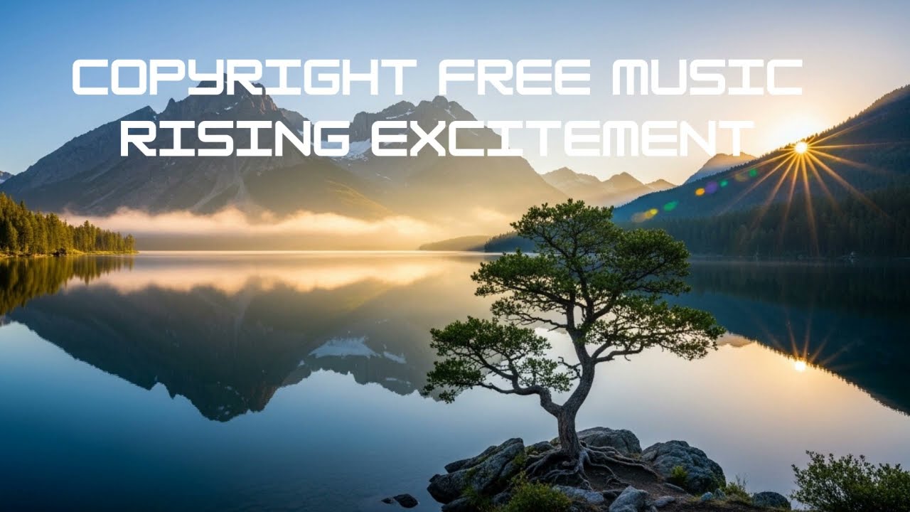 RISING EXCITEMENT by RISING HALOS  COPYRIGHT FREE MUSIC MOTIVATIONAL MUSIC