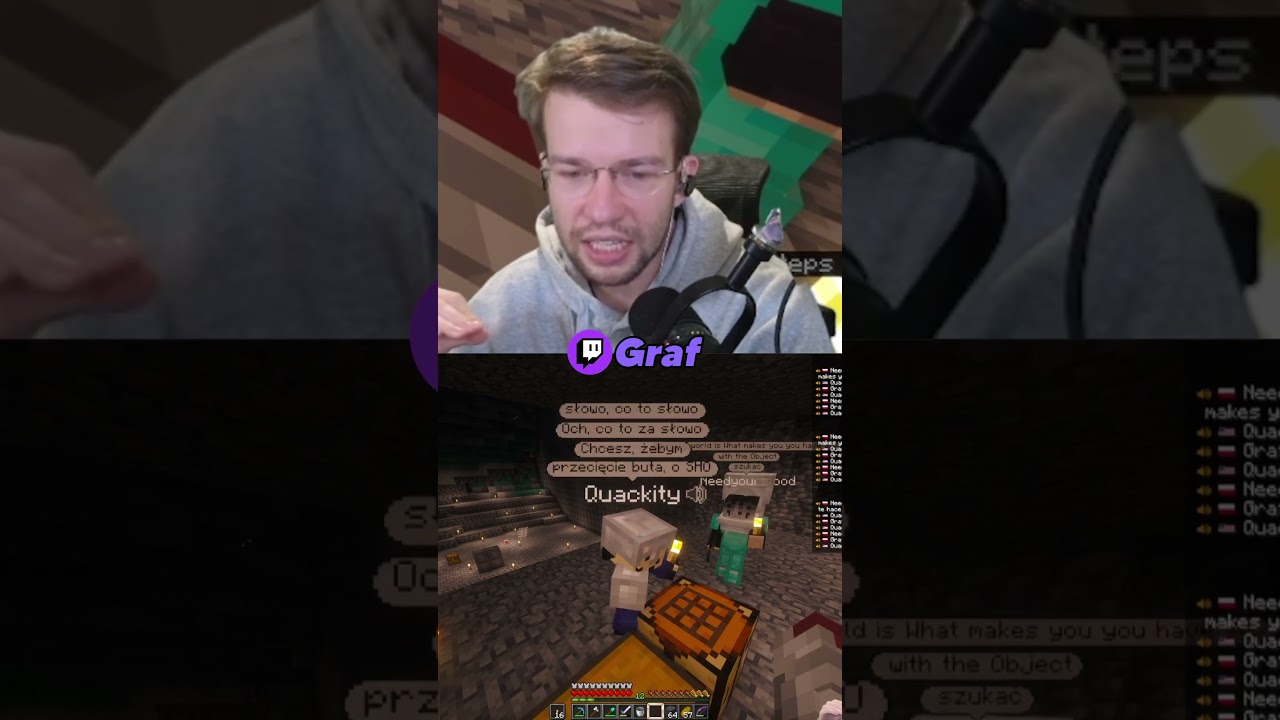 @Quackity jest trochę sus 🤨#qsmp2 #qsmp #graf #quackity