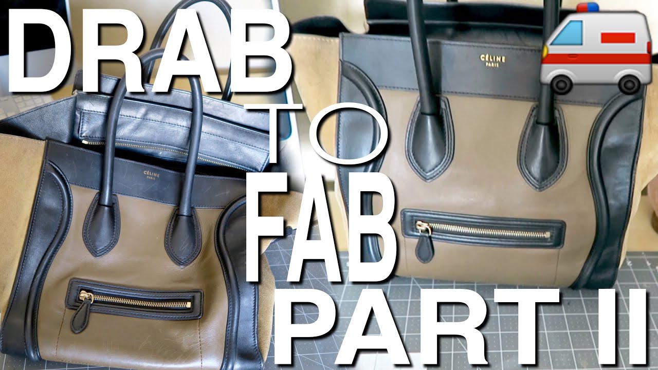 FIX MY CELINE EP. 2 - REMOVING PEN AND DIRT STAINS ON SUEDE 