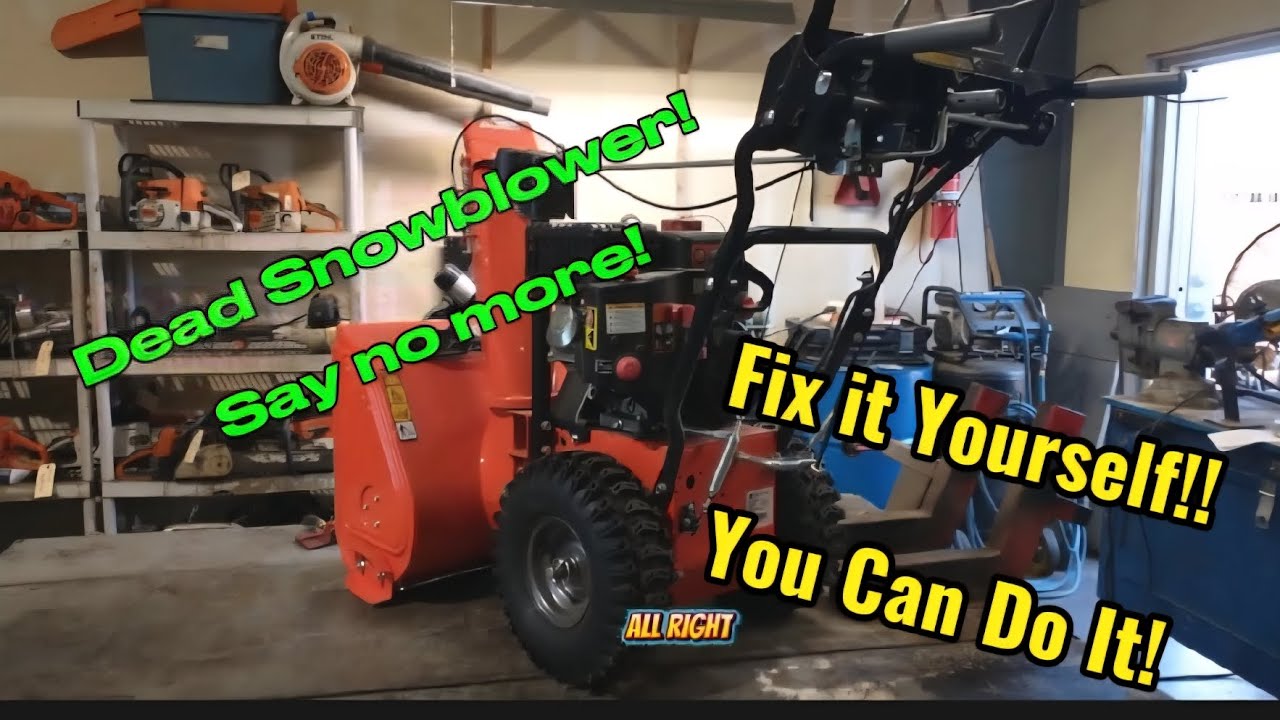 Snow Blower Carburetor Cleaning Tutorial| Do It Yourself Save Money! Step-by-step video