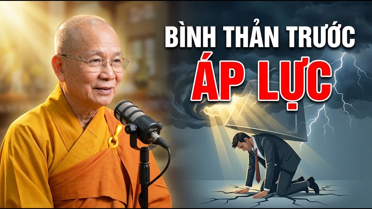 Tu Tại Gia: Tại sao Áp lực là Đặc ân? Học cách Bình thản trước áp lực  (Phật pháp ứng dụng)