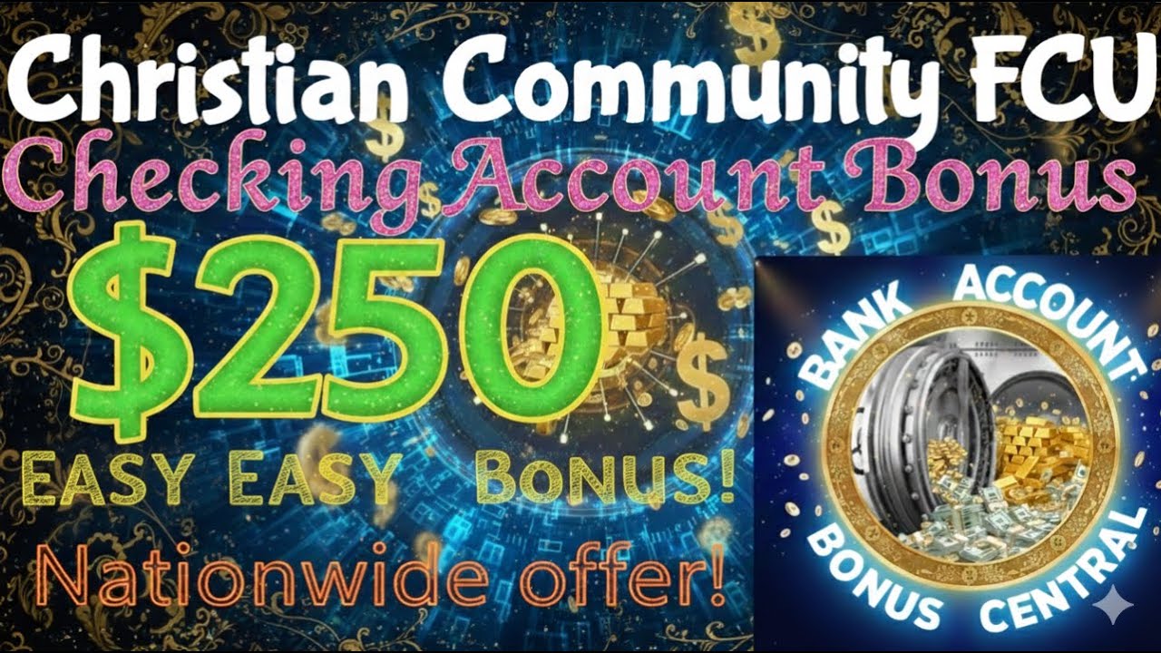 Как я с лёгкостью получила 250 долларов от Christian Community Credit Union! #слишкомлегко!