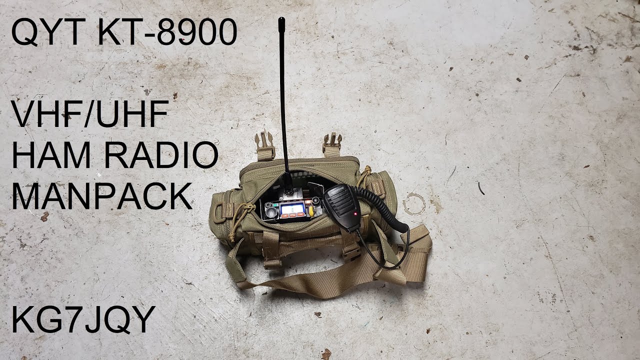 Ham Radio Manpack for VHF/UHF - KG7JQY