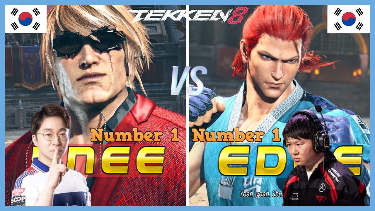 Tekken 8 ▰ KNEE (#1 Bryan) Vs EDGE (#1 Hwoarang) ▰ High Level Gameplay