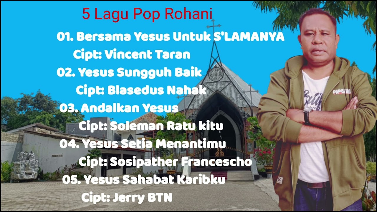 Album 5 Lagu || Pop Rohani || Voc: Jerry BTN.