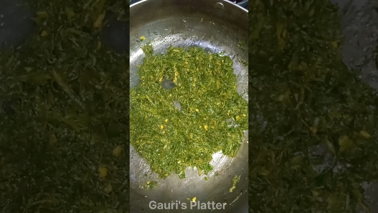 Chane ka saag recipe simple and easy #shorts #youtubeshorts #shortvideo #trending #viral #viralvideo
